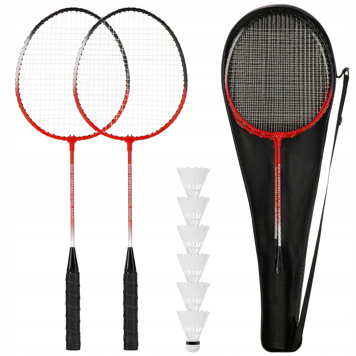 BADMINTON SET 9in1 RACKET PALETTES DARTS BADMINTON COVER