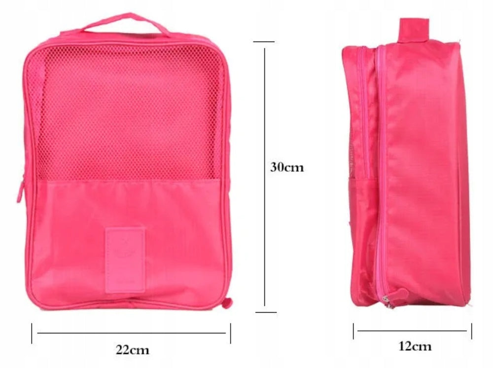 BAG TRAVEL ORGANIZER FOR SHOES red