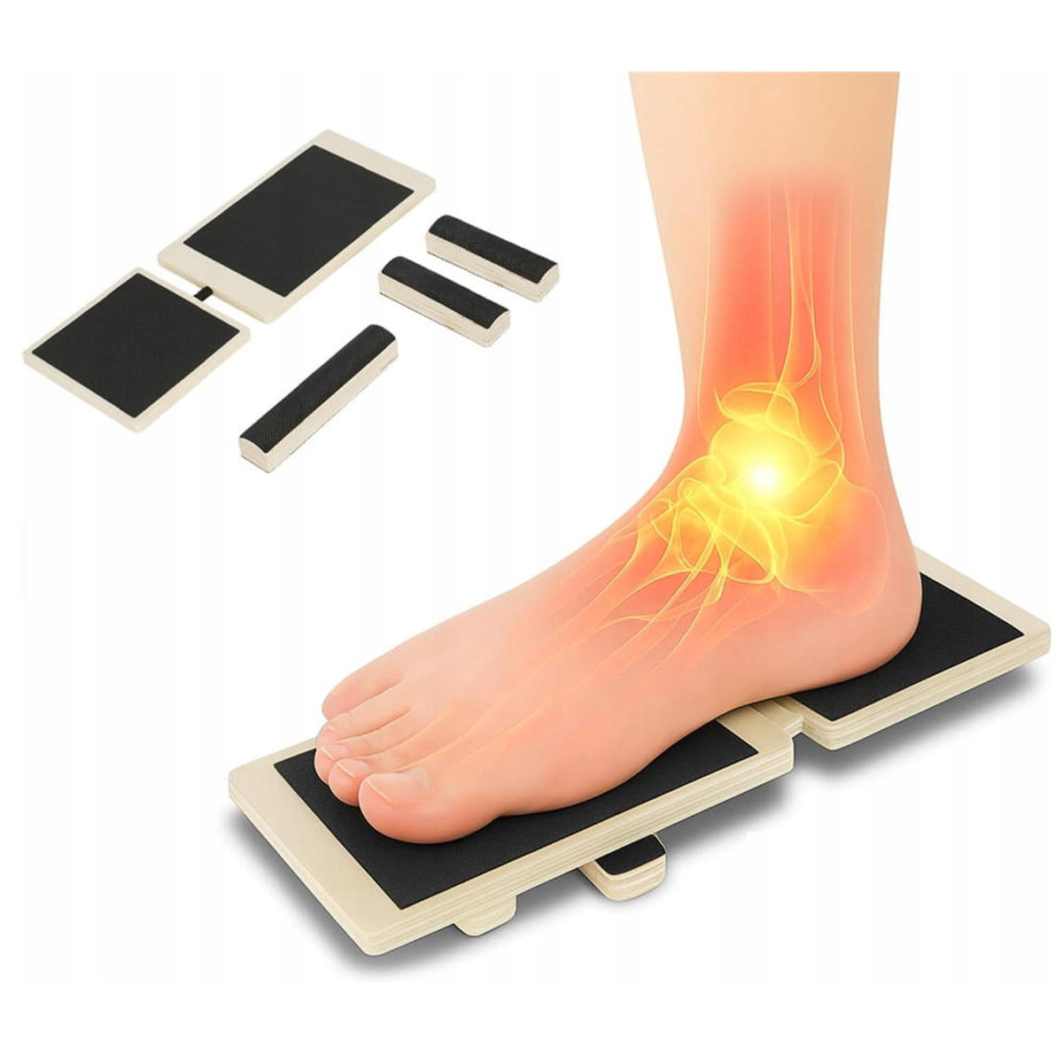 BALANCE BOARD FOR BALLET AND ANKLE REHABILITATION, STRENGTHENS THE MUSCLES OF THE FEET