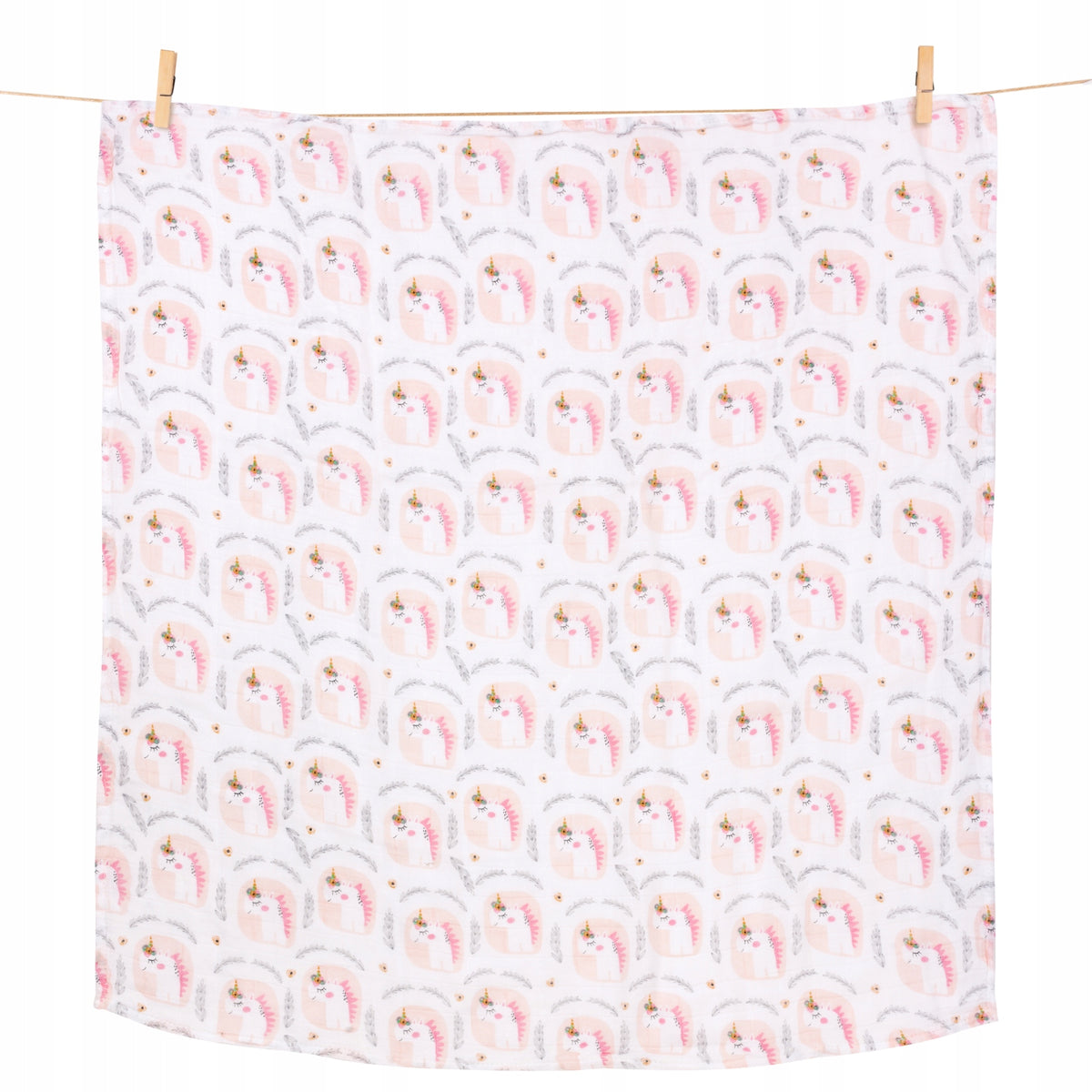 BAMBOO Diaper 60x60 cm Unicorns