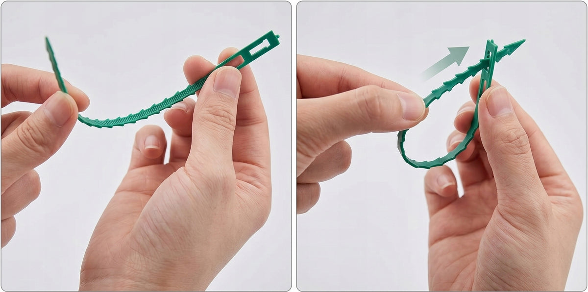 BANDS CLASPS CLIPS GARDEN TRITITES TOMATO PLANT LIGAMENTS 300PCS Packaging status original