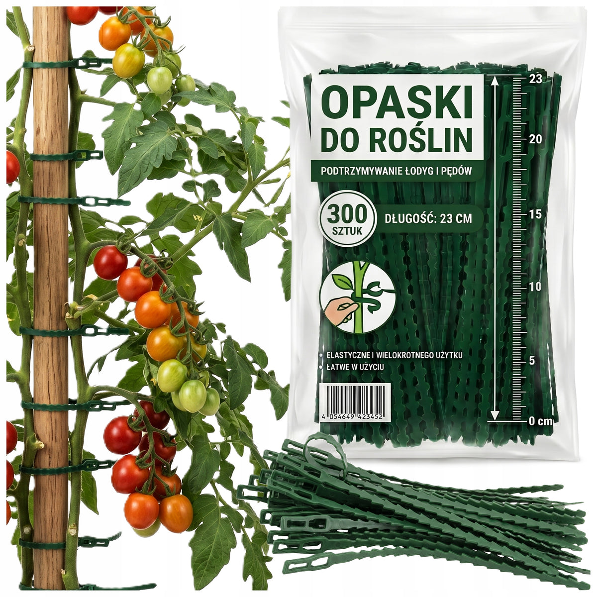 BANDS CLASPS CLIPS GARDEN TRITITES TOMATO PLANT LIGAMENTS 300PCS