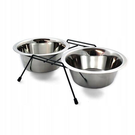 BARRY KING PAINTED STAND WITH BOWLS 2 X 0,9 L