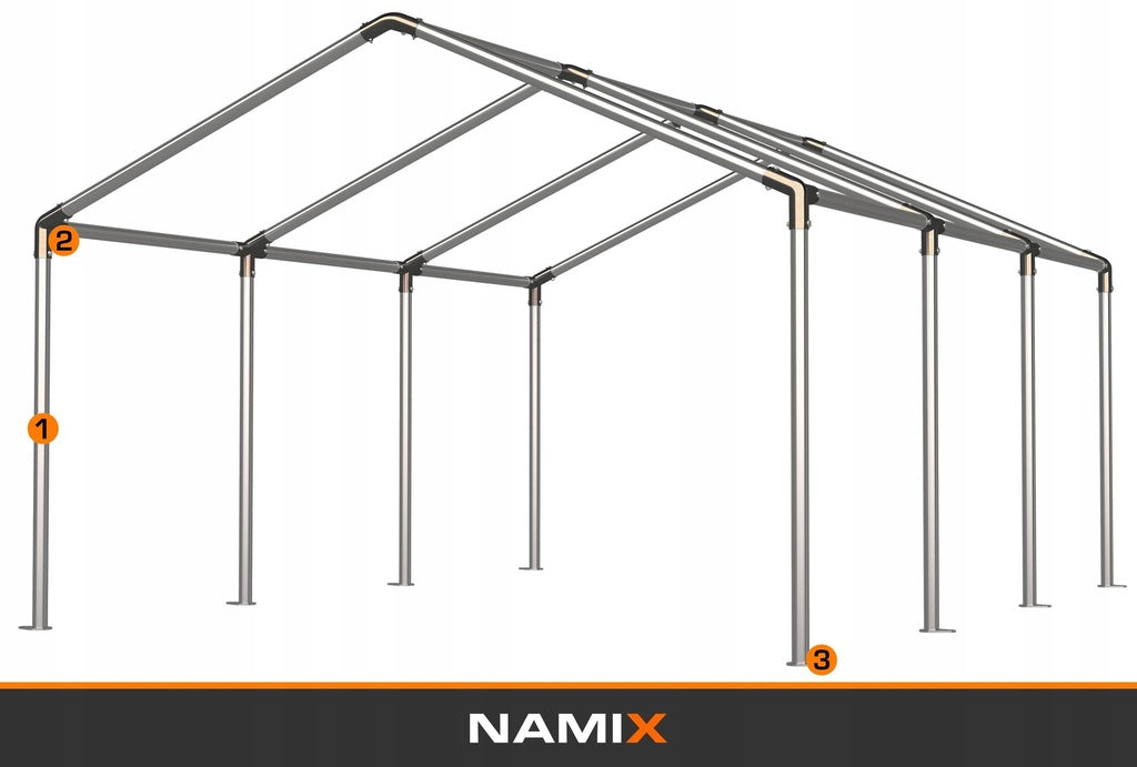 BASIC 3x6 Garden Party Tent VARIOUS COLORS + SIDE WALLS FREEBIE Manufacturer code namiot_basic_3x6