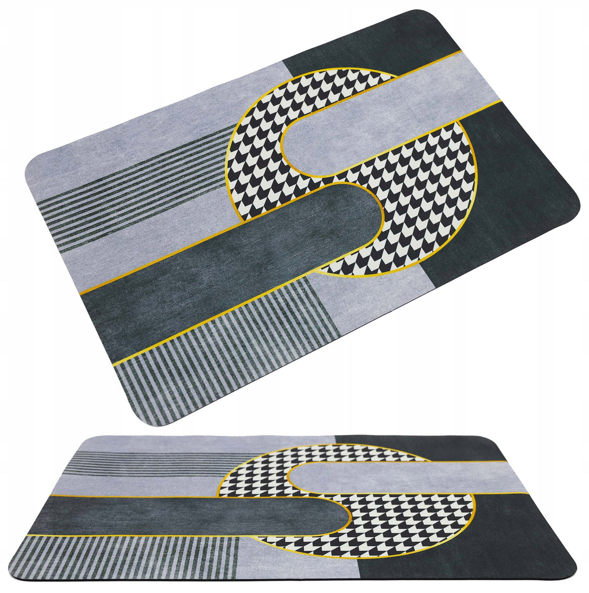BATHROOM MAT QUICK-DRYING BATHROOM RUG 50X80 cm