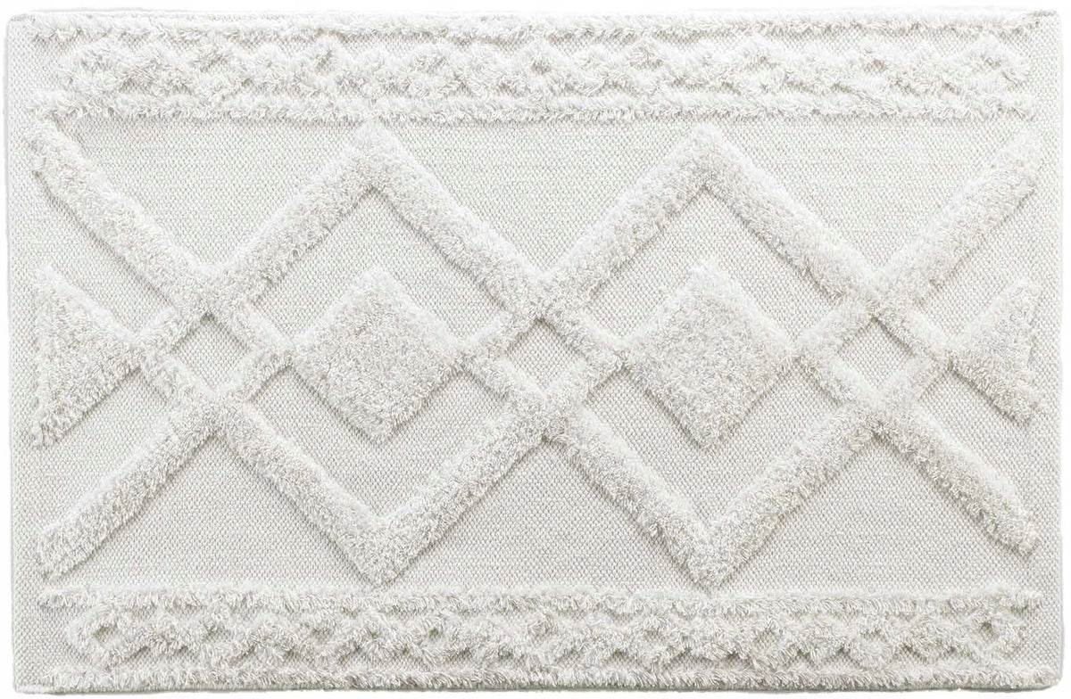 BATHROOM RUG COTTON TOILET MAT 100% 50X80CM GLADIS