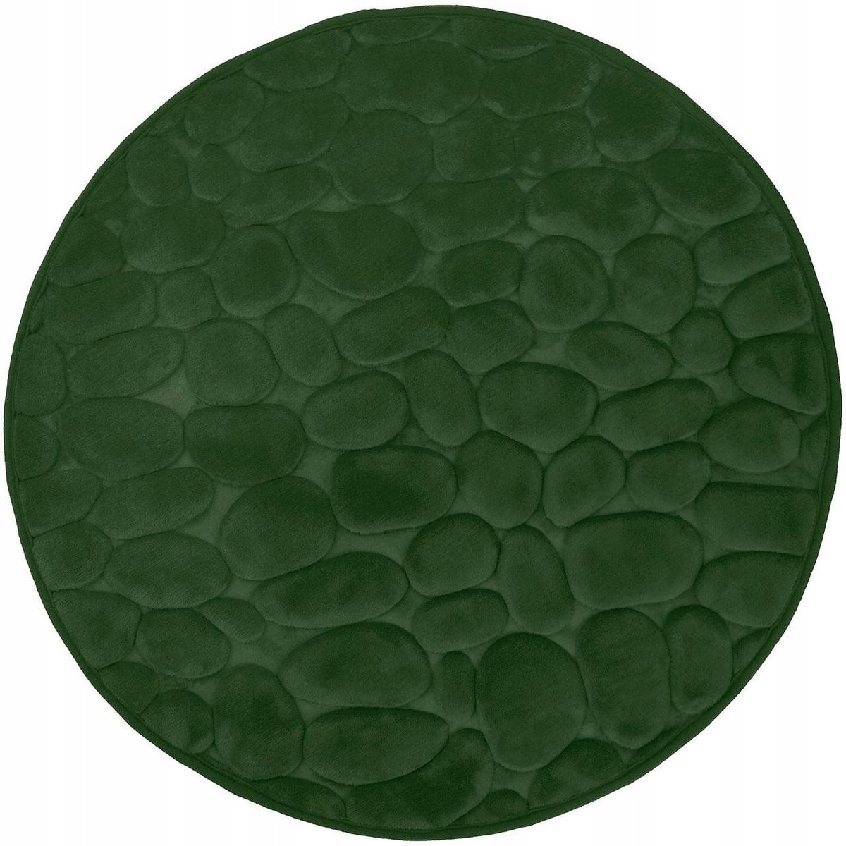 BATHROOM RUG ROUND 60 CM GREEN DUSCHY