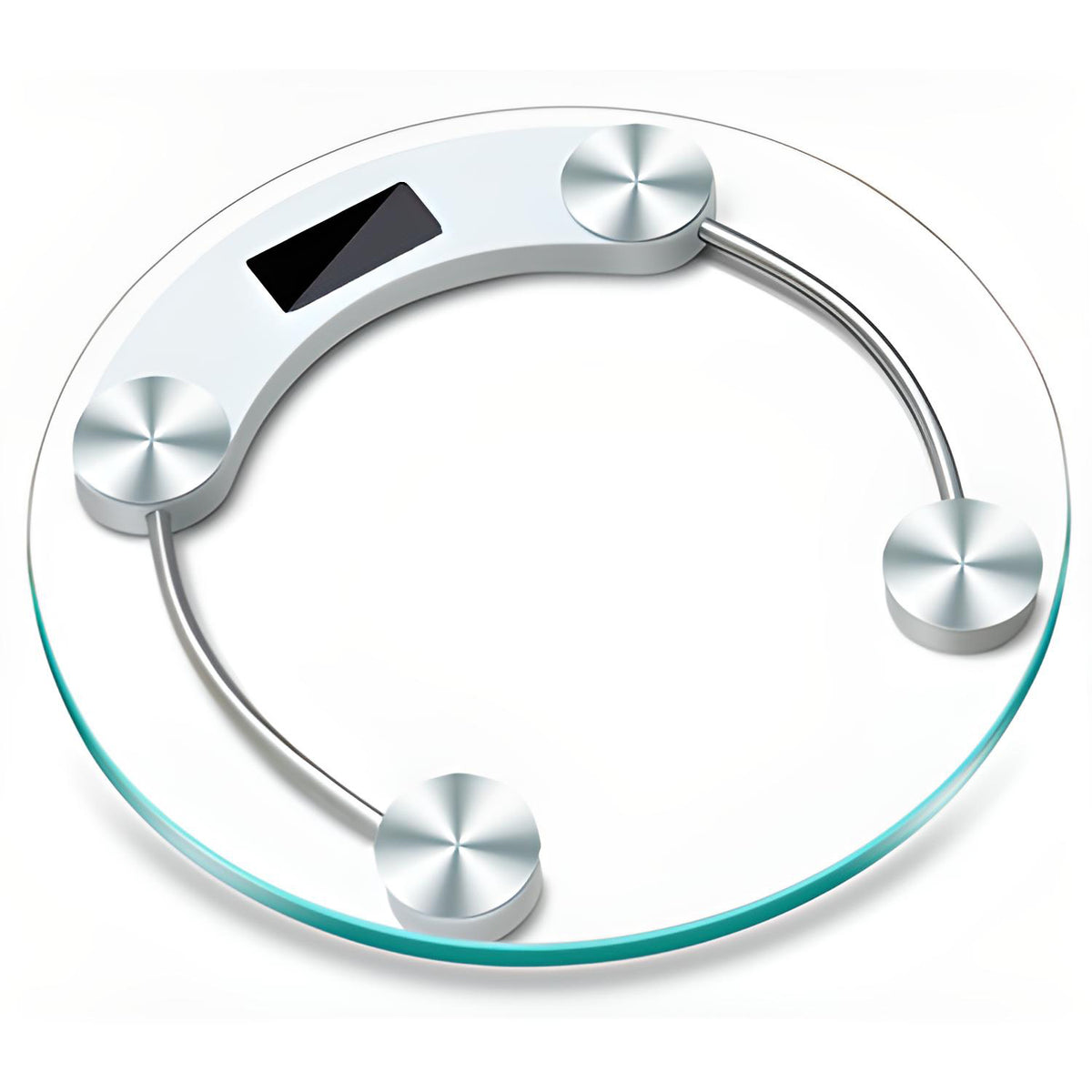 BATHROOM SCALE ELECTRONIC GLASS KG LCD