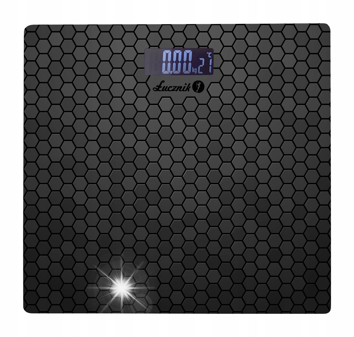 BATHROOM SCALE ELECTRONIC GLASS SLIM LCD ACCURATE PRECISION 150KG