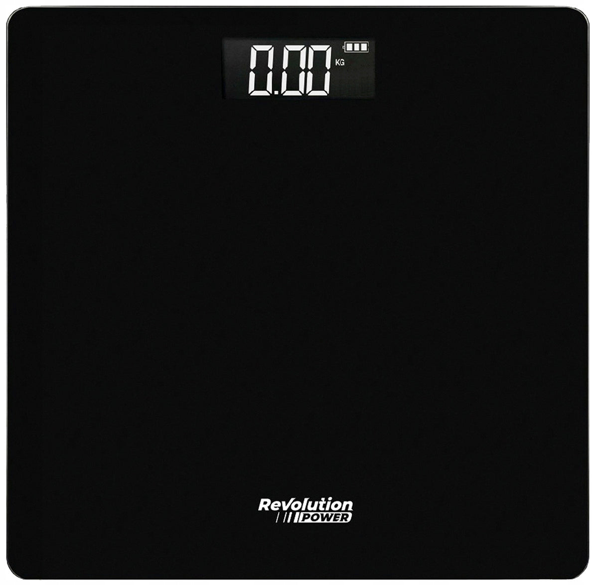 BATHROOM SCALE ELECTRONIC LCD PRECISION 180 KG GLASS BLACK SLIM