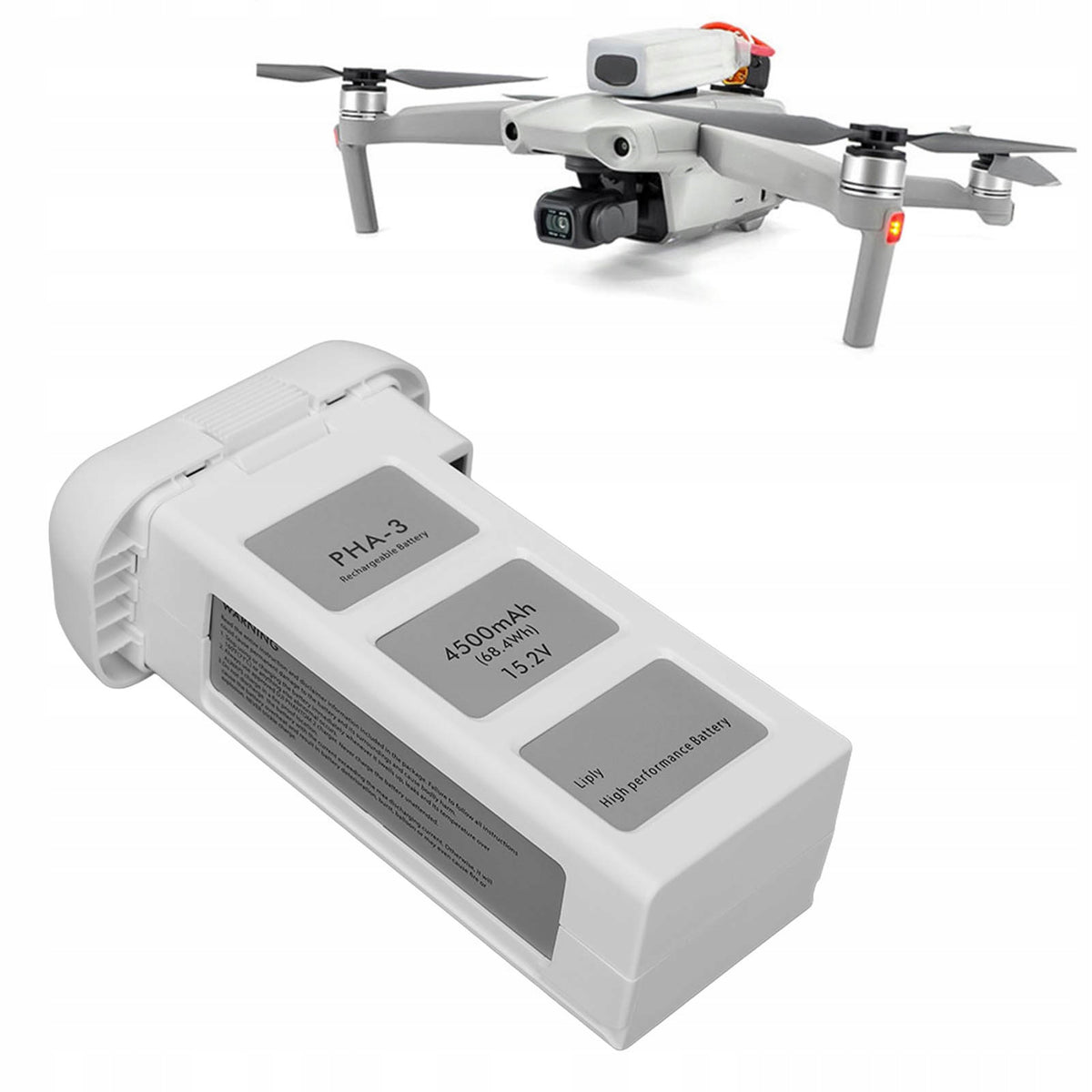 BATTERY FOR Phantom DRONE 3 4500mAh 15,2V Packaging status original