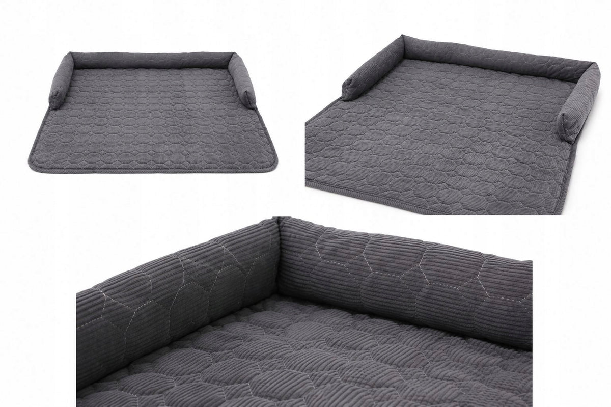 BED, PROTECTIVE MAT FOR DOG AND CAT 75x75 cm NUKA - NON-SLIP!