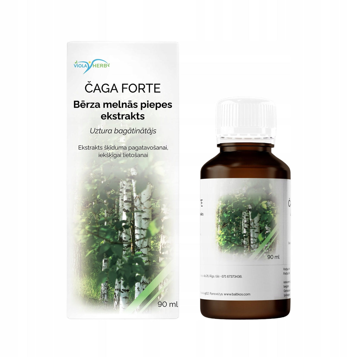 BEFUNGIN FORTE CONCENTRATE SIBERIAN CHAGA 90 ml