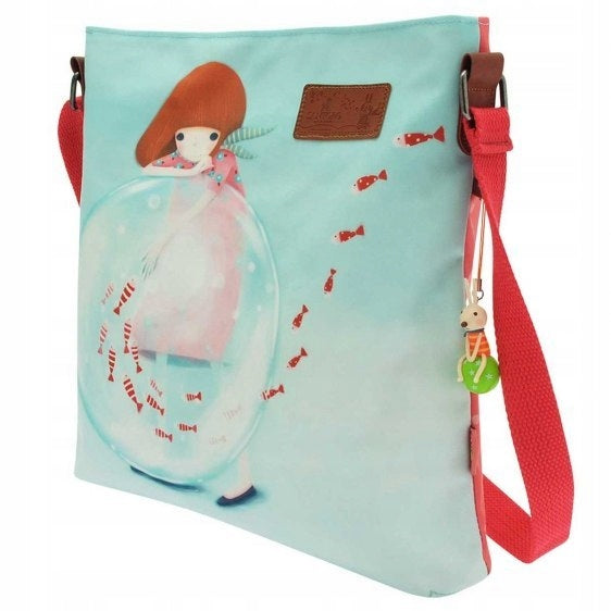BEVEL BAG WITH PRINT Bag Girls Bag For Items SET Packaging status original