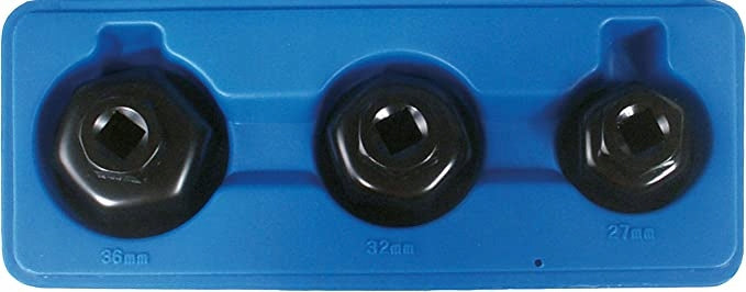 BGS 3 pcs oil filter caps