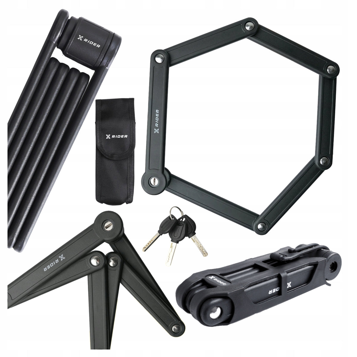BICYCLE CLASP FOLDING LOCK PROTECTION FOR SCOOTER XRIDER