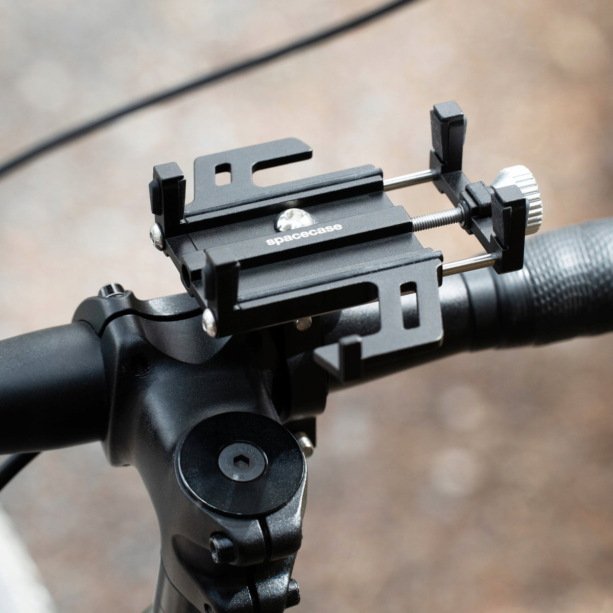 BICYCLE HOLDER SPACECASE FOR PHONE HANDLEBAR FOR BICYCLE ALUMINUM STRONG Packaging status original