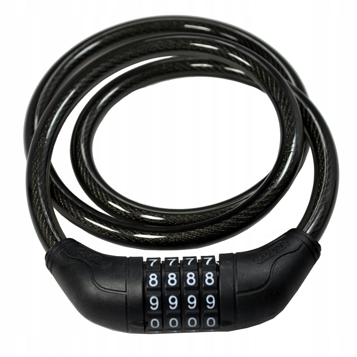 BICYCLE LOCK FOR CODE CIPHER SOLID BICYCLE CLASP CORD Manufacturer code Blokada do roweru LINKA mod. 831