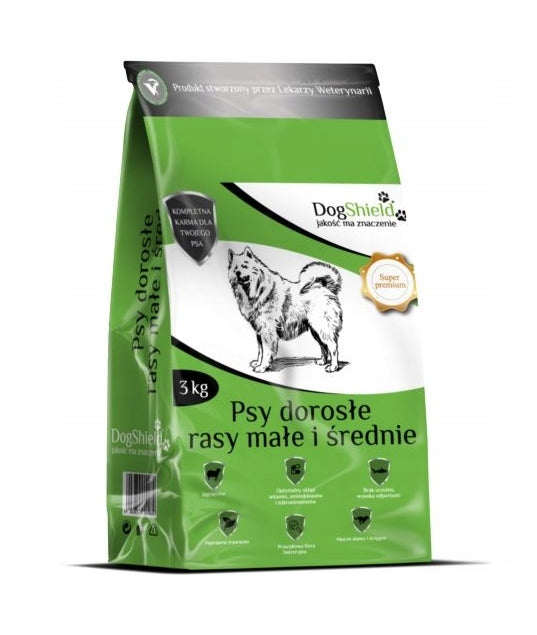 BIOFACTOR DOGSHIELD ADULT SMALL DOGS LAMB 3KG