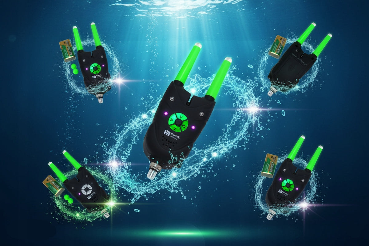 BITE ALARM WATERPROOF TWILIGHT SENSOR LED STABILIZERS 320052