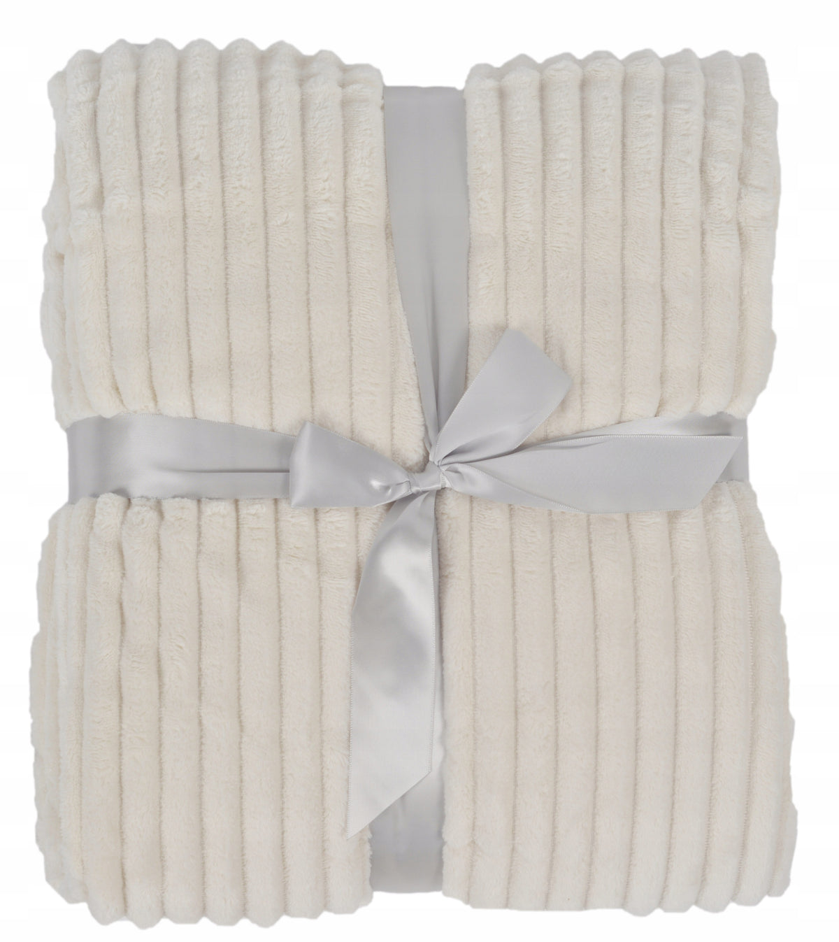 BLANKET 150x200 ECRU SOFT WARM FOR COUCH PLAID BEDSPREAD FOR GIFT