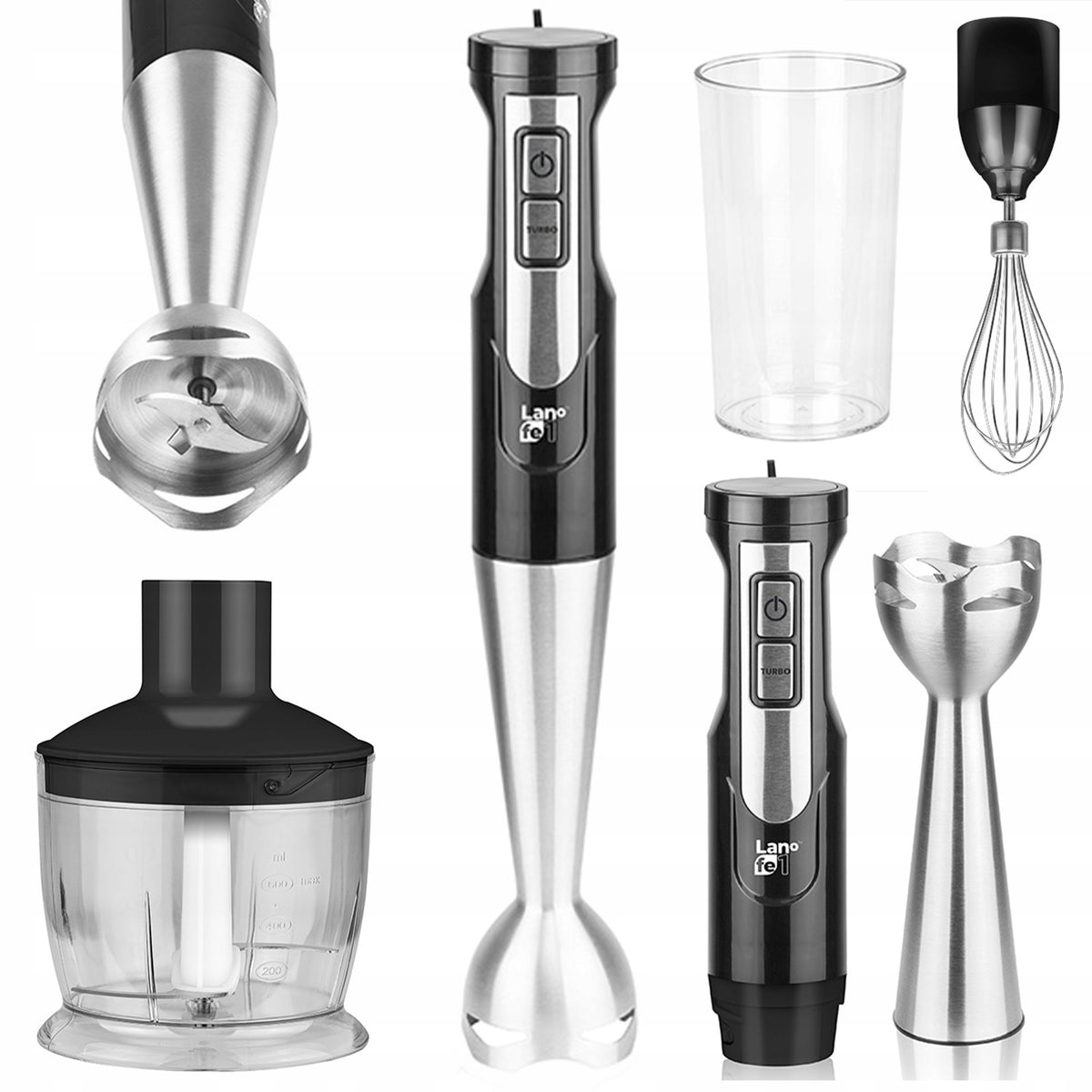 BLENDER HAND MIXER MULTIFUNCTIONAL ROBOT TURBO MALAXER SHREDDER