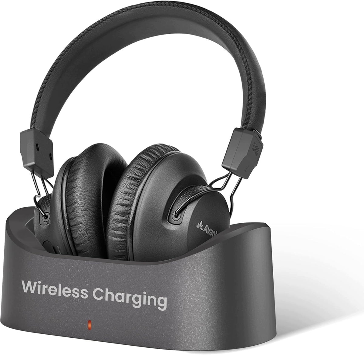 BLUETOOTH 5.3 ON-EAR HEADPHONES 50H WIRELESS CHARGING