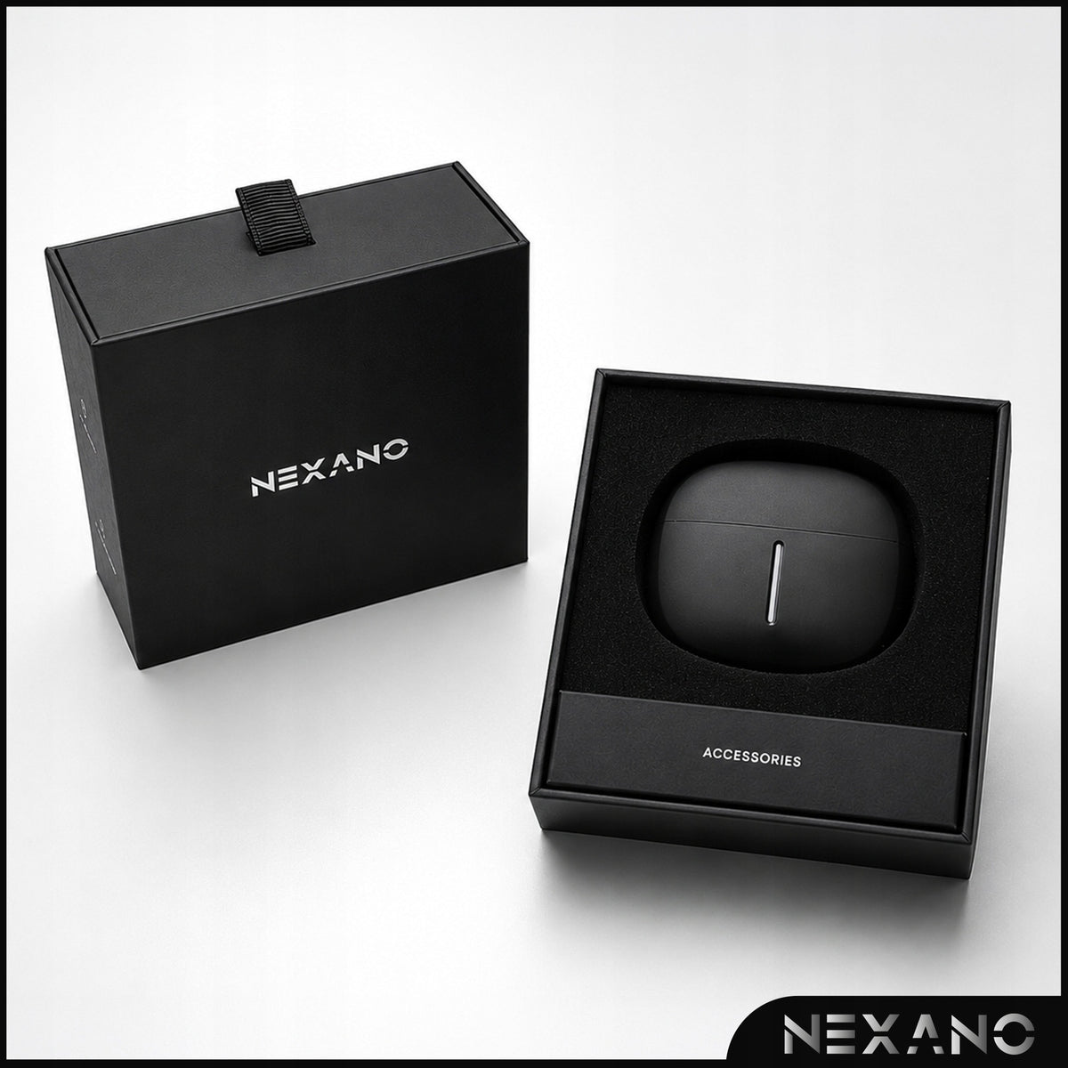 BLUETOOTH 6.0 ANC WIRELESS HEADPHONES IN-EAR BASS CALLS Packaging status original