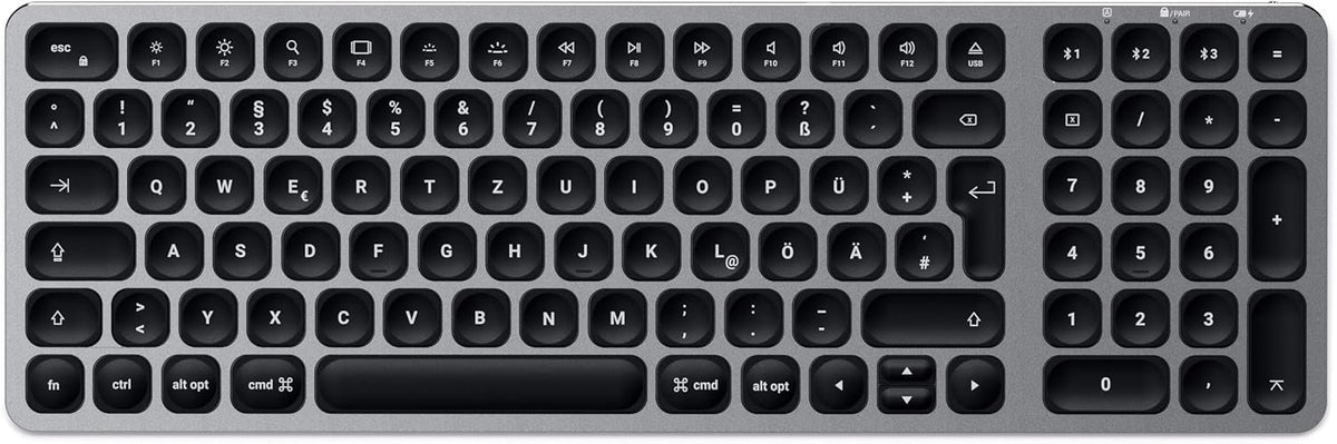 BLUETOOTH KEYBOARD SATECHI COMPACT WIRELESS FOR MACBOOK QWERTZ