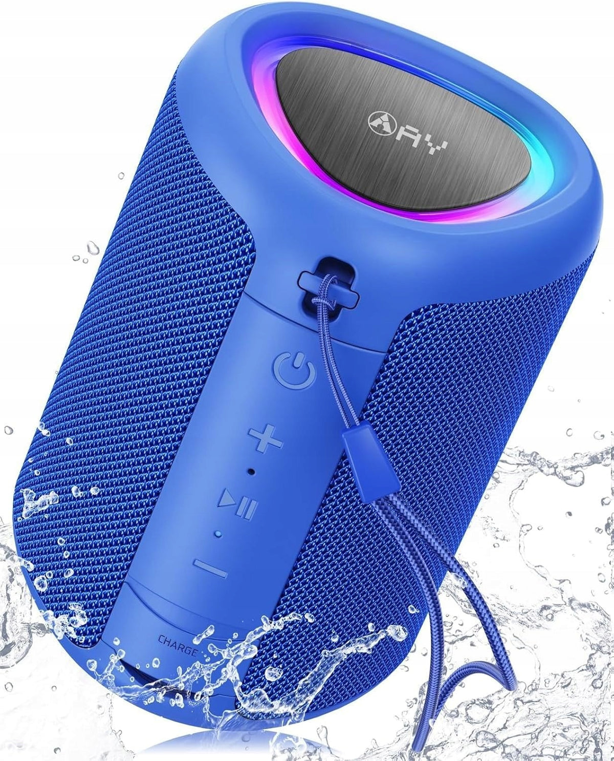 BLUETOOTH SPEAKER 5.3 WATERPROOF IPX5 LED 15W