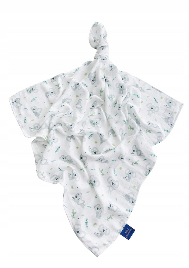 BOCIOLAND BAMBOO DIAPER SWADDLE 75x75 KOAL