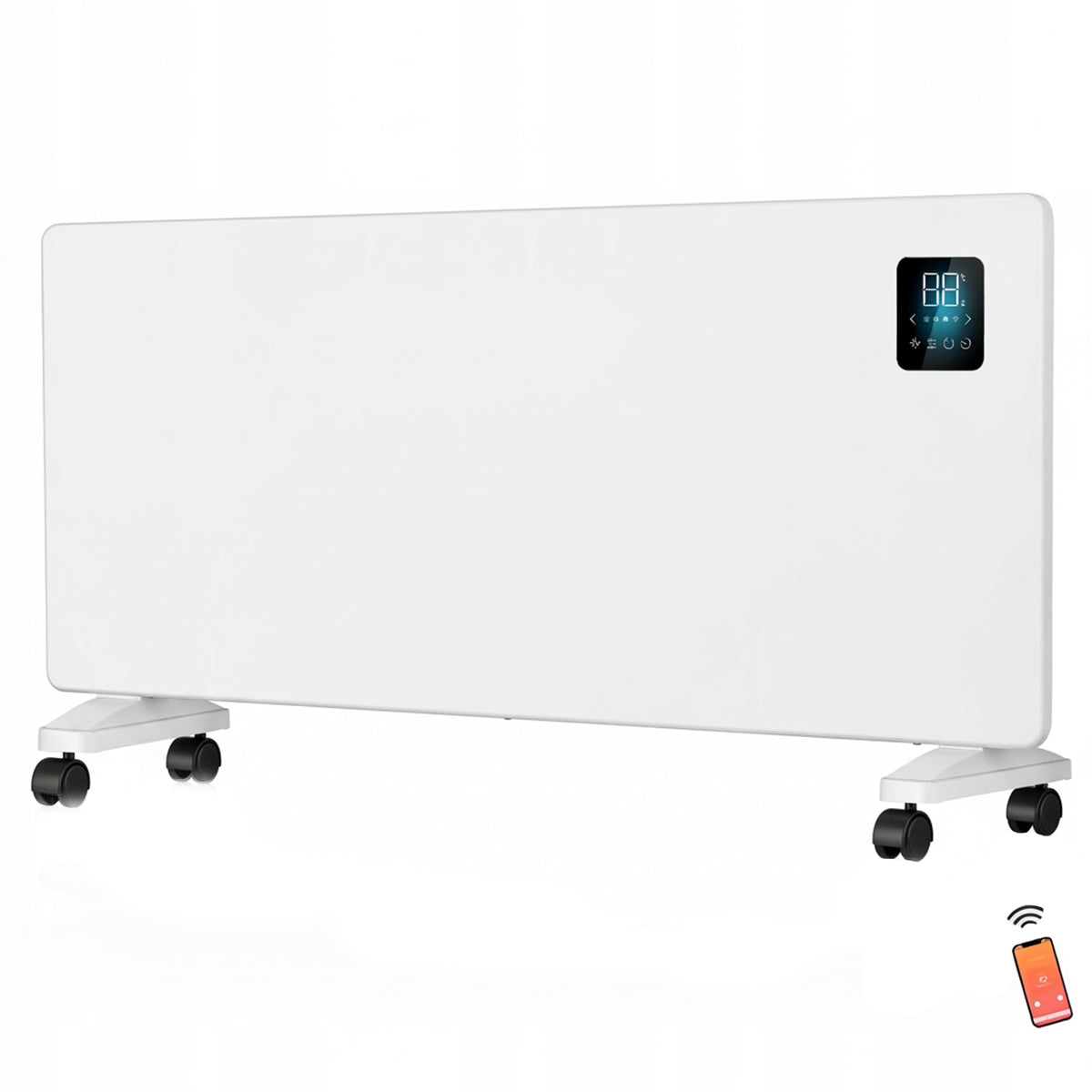 BOSTE ELECTRIC CONVECTOR HEATER ENERGY EFFICIENT 2500W SMART WIFI LED