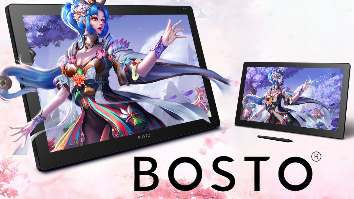 BOSTO BT-22HD PROFESSIONAL Graphics Tablet with LCD Screen Brand BOSTO