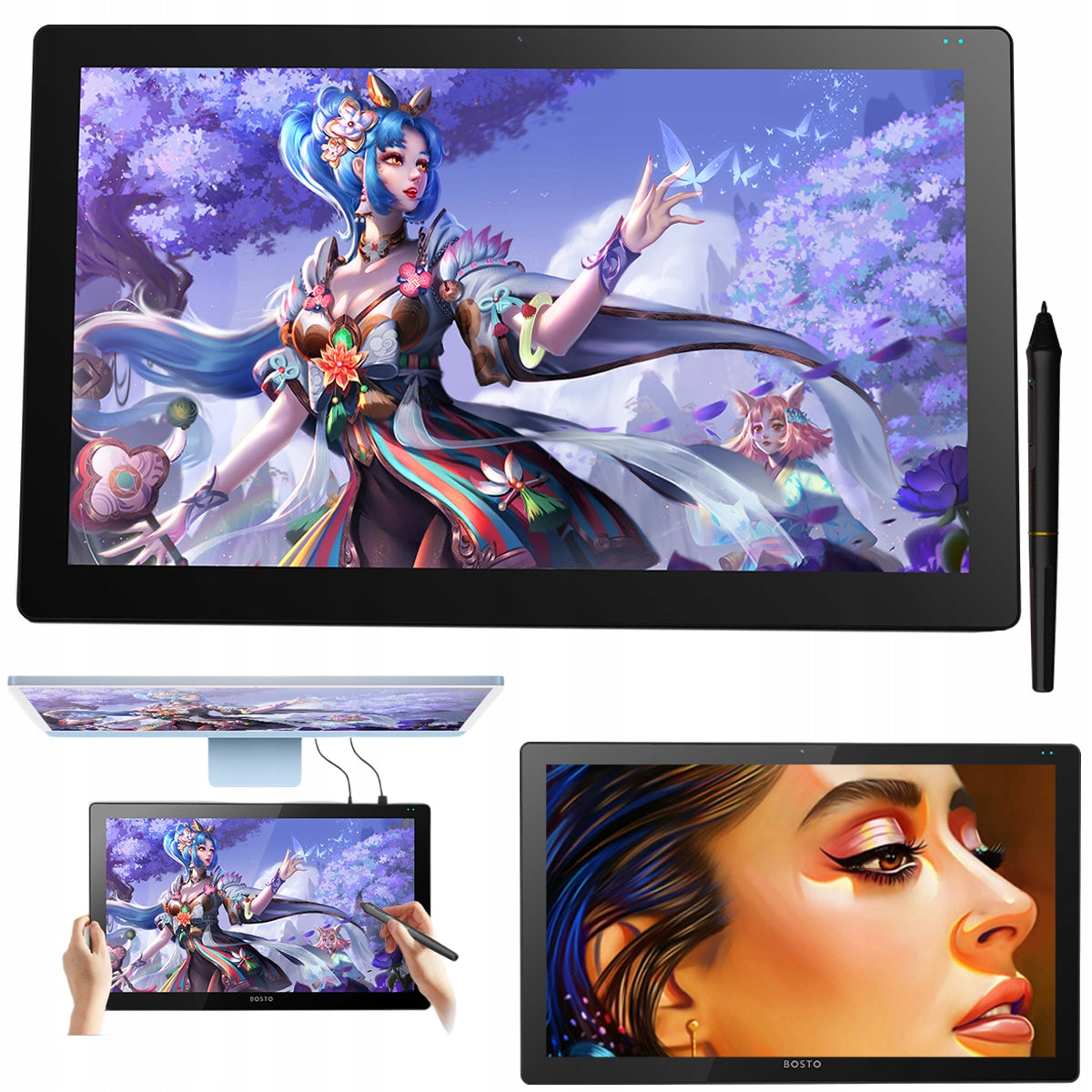 BOSTO BT-22HD PROFESSIONAL Graphics Tablet with LCD Screen