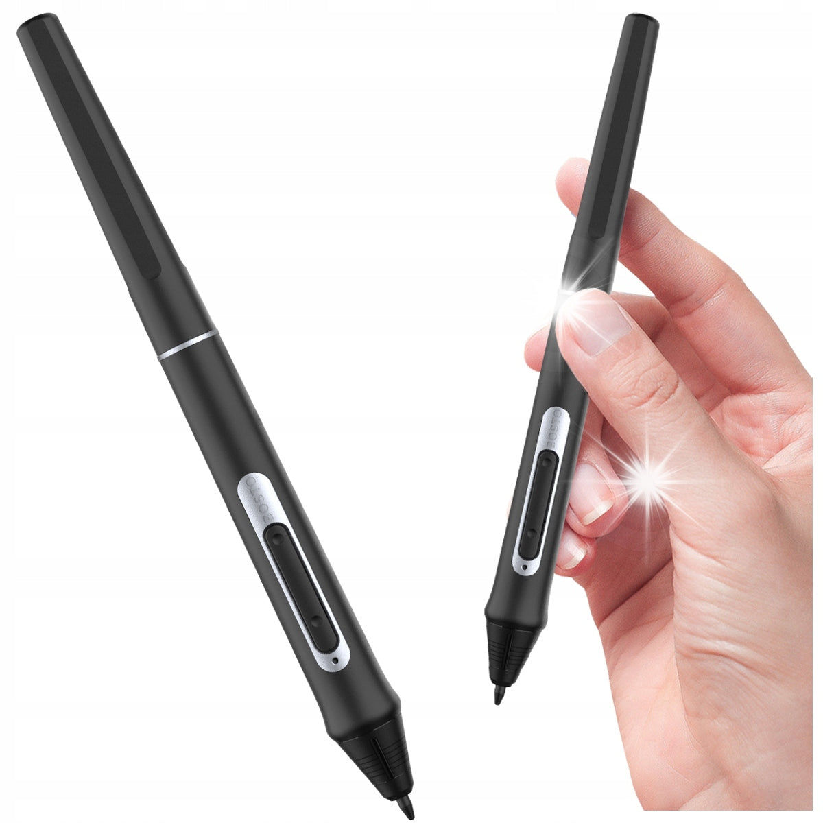 BOSTO LIGHTWEIGHT Pen stylus W09 for graphics tablets + 10 tips