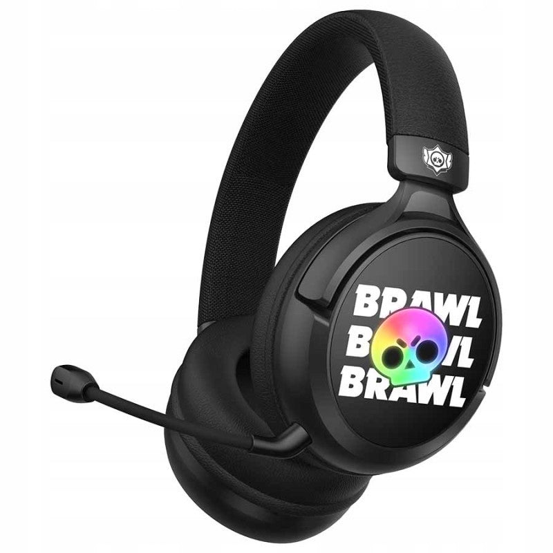 BRAWL STARS - WIRELESS GAMING HEADSET - BLACK (MULTIPLATFORM) Packaging status original