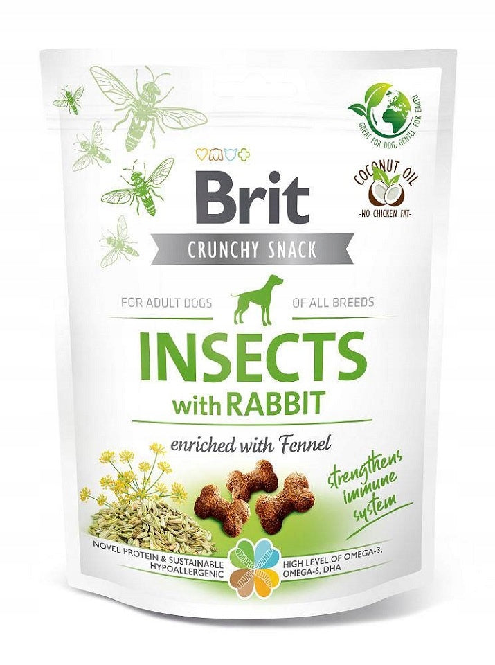 BRIT Care Dog Crunchy Cracker Insect & Rabbit 200 g
