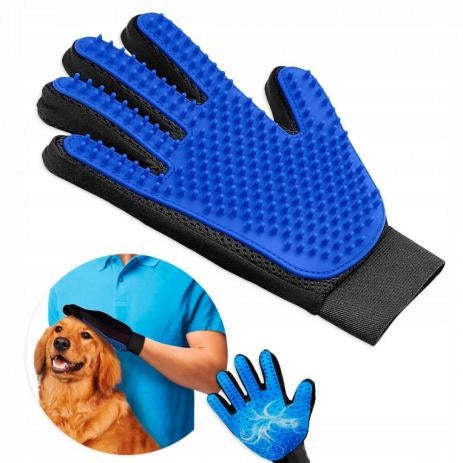BRUSH GLOVE for combing DOG AND CAT HAIR Packaging status original