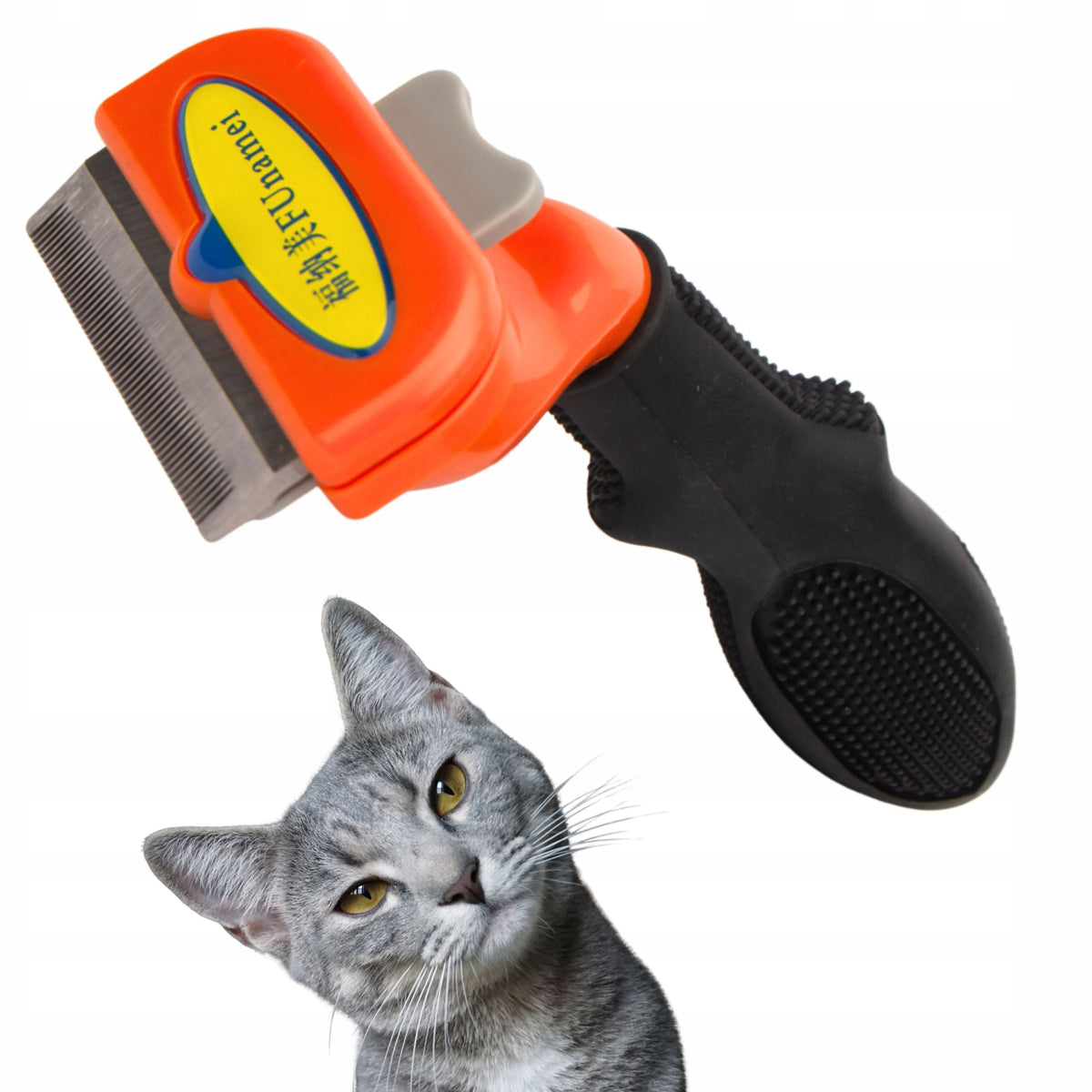 BRUSH Trimmer CARD FOR DOG pet comb for combing L Packaging status original