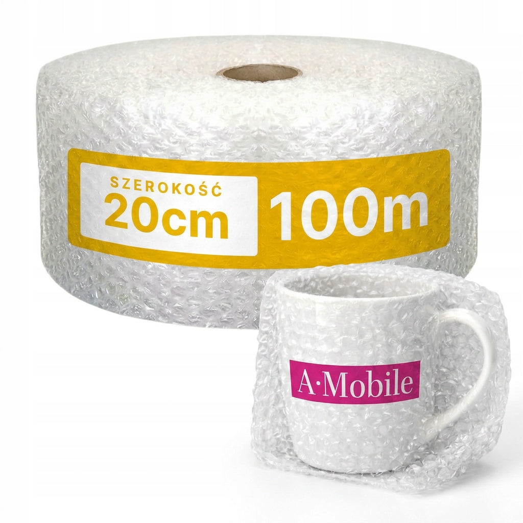 BUBBLE FILM 20cm / 100m BUBBLE PROTECTIVE FOR MOVING A-Mobile