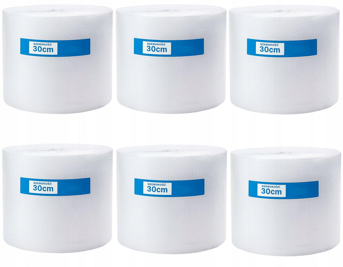 BUBBLE WIDTH 30cm BUBBLE PROTECTIVE PACK STRONG 6 PCS
