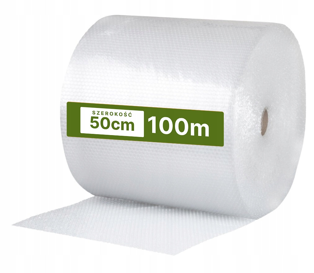 BUBBLE WRAP BUBBLE WIDTH 50cm PROTECTIVE LONG winding 100m