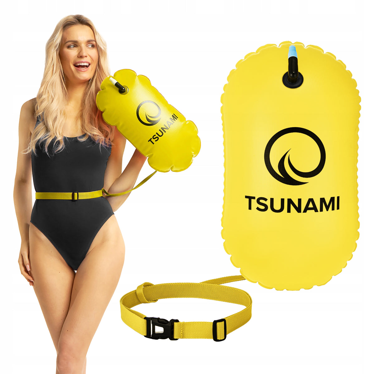 BUOY SAFETY BUOY FOR SWIMMING INFLATABLE DRY POCKET TSUNAMI BASIC