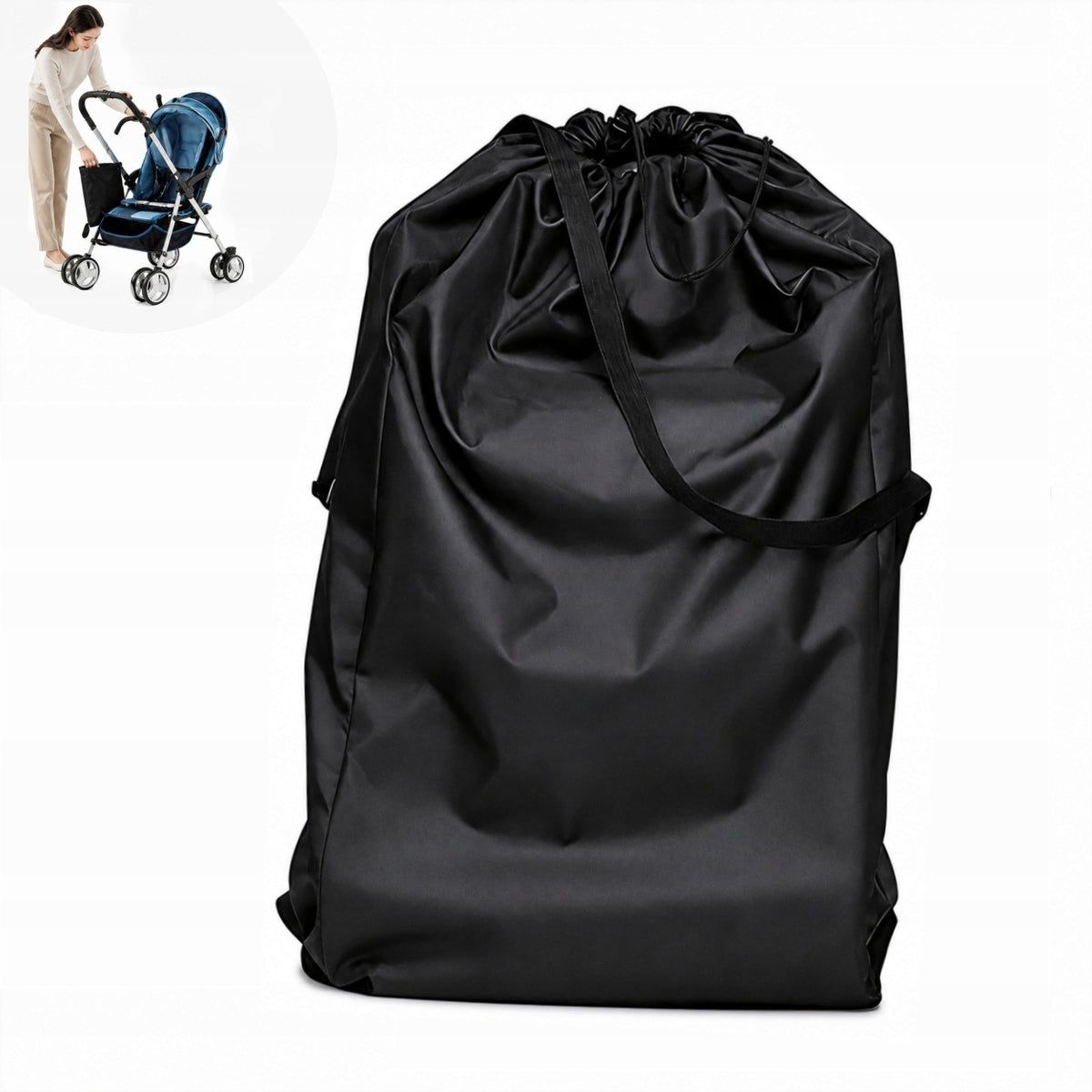 Baby Stroller Bag Waterproof For Airplane With Shoulder Straps