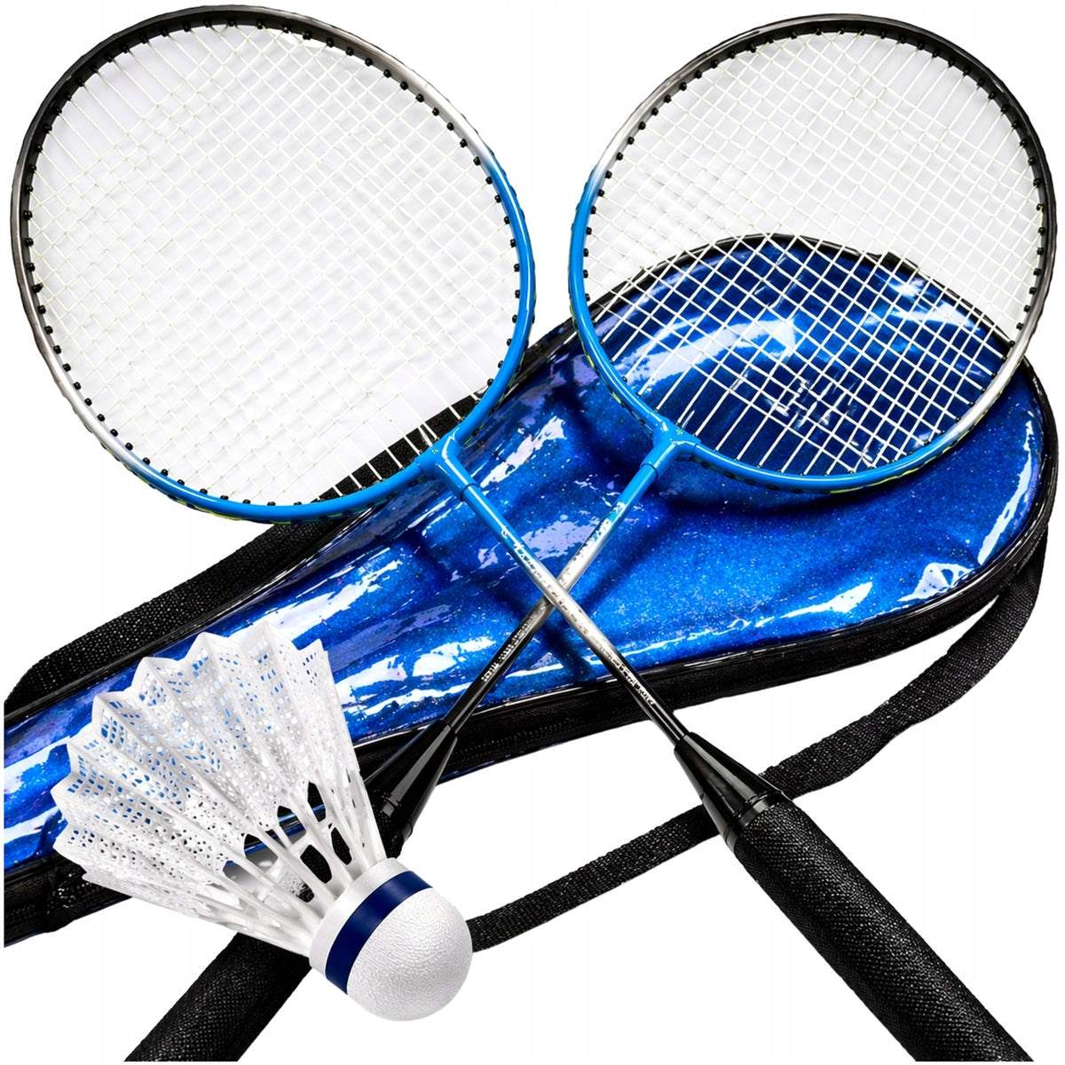Badmington SET FOR BADMINTON PALLETS SHUTTLECOCKS SHUTTLECOCK CASE LT Packaging status original