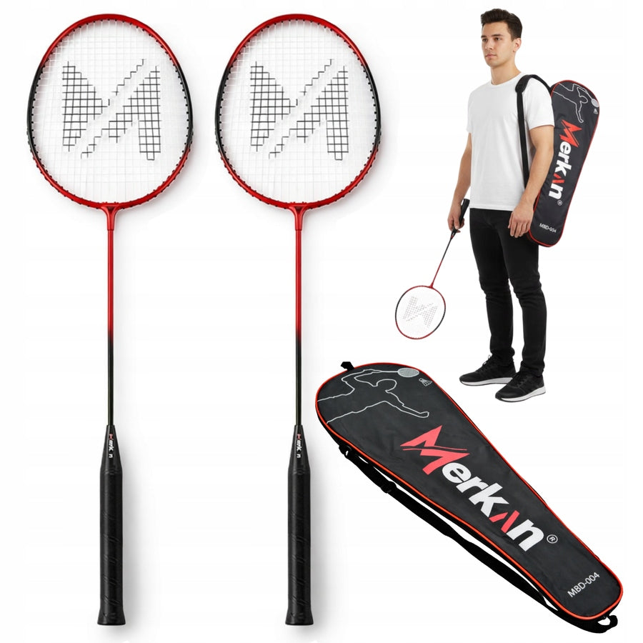 Badminton Recreational Racket Set 2 Pack In Cover Packaging status original