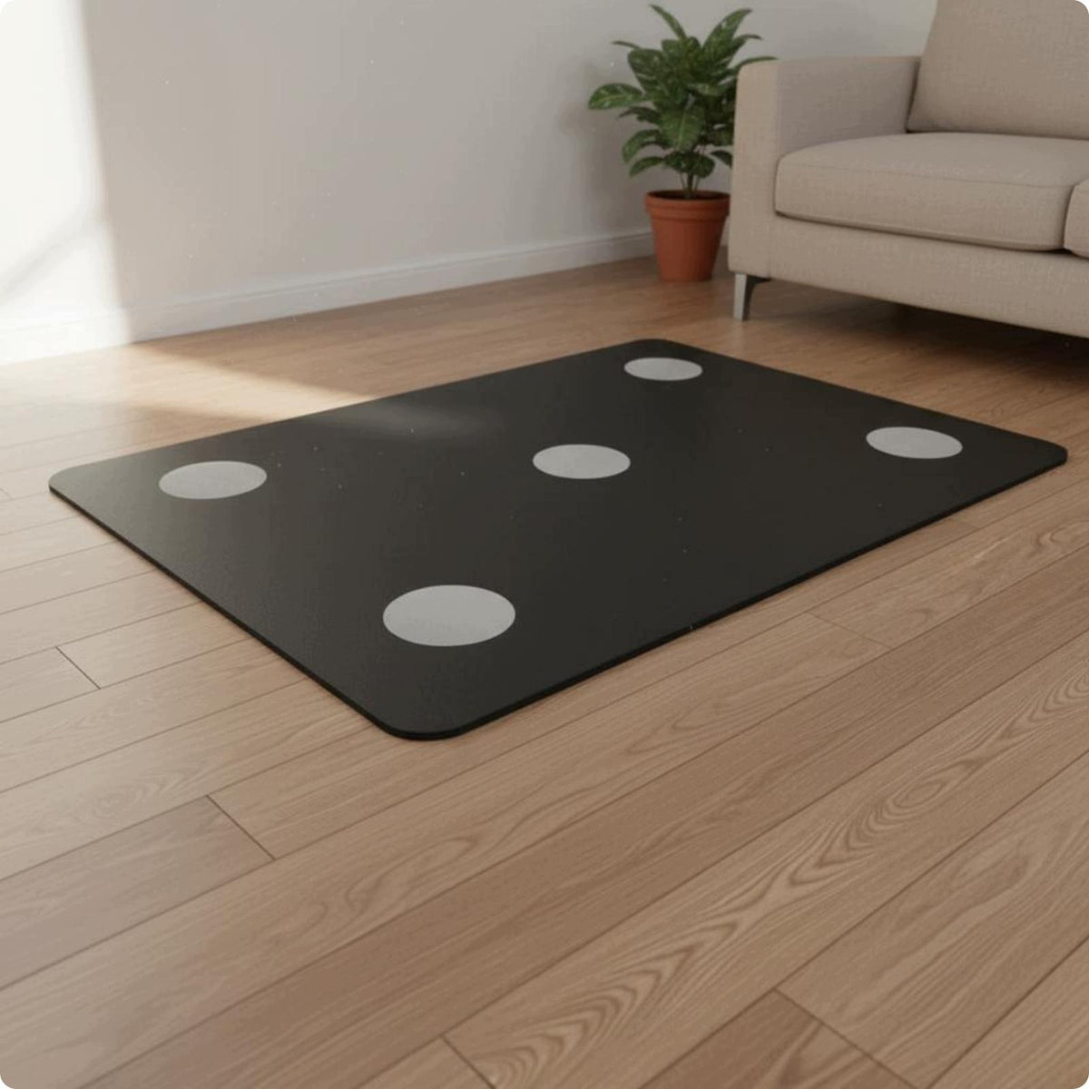 Basketball Footwork Mat Anti Slip Basketball Dribbling Mat Improves