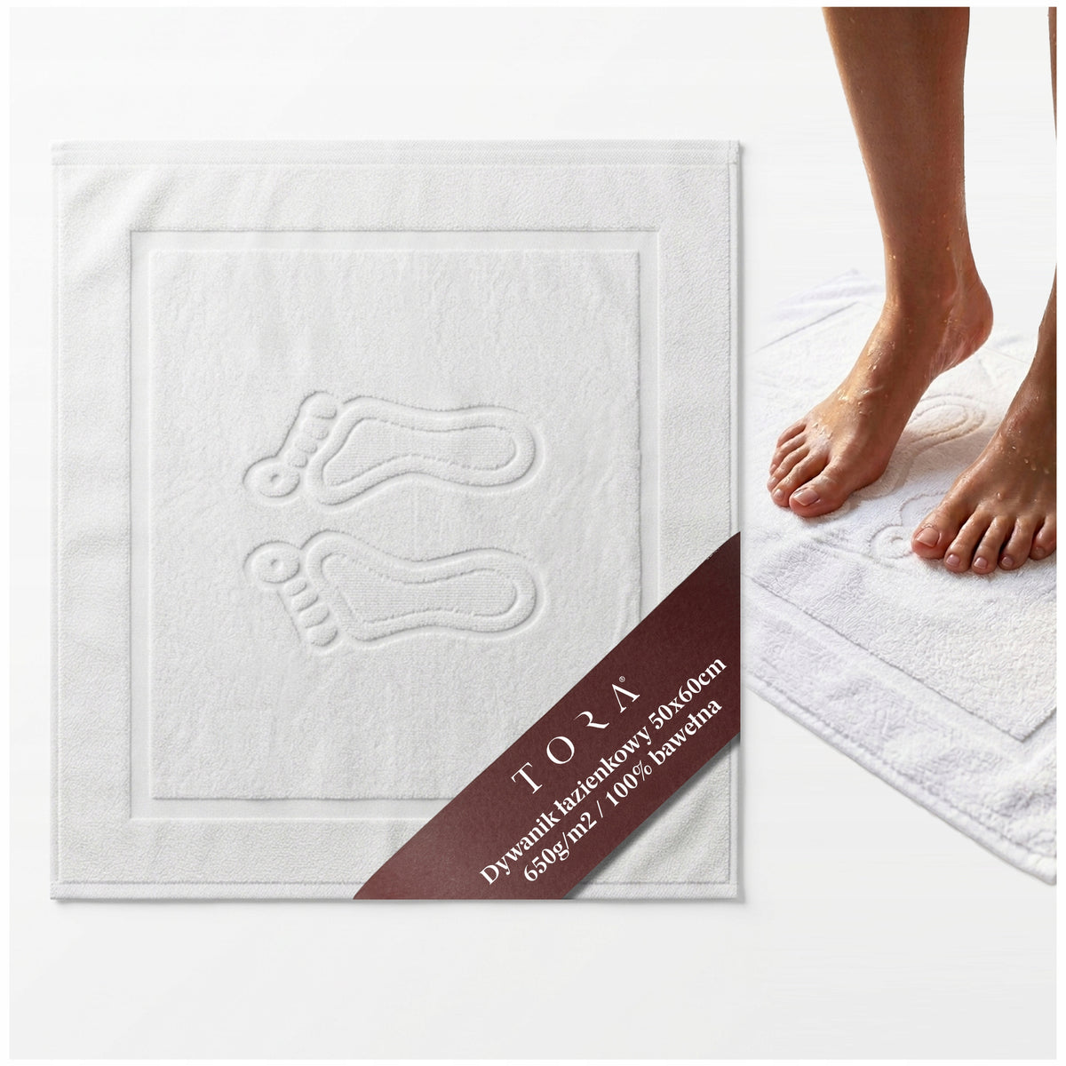 Bathroom MAT RUG hotel foot 50x60cm