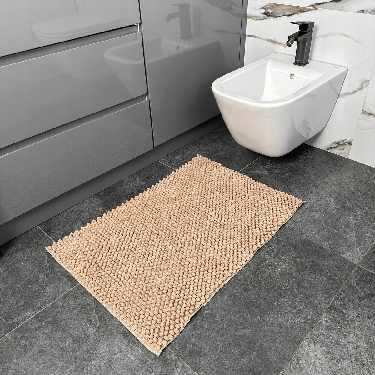 Bathroom Rug Non-Slip Soft 50x80 DarianA Caramel Pineapple Packaging status original