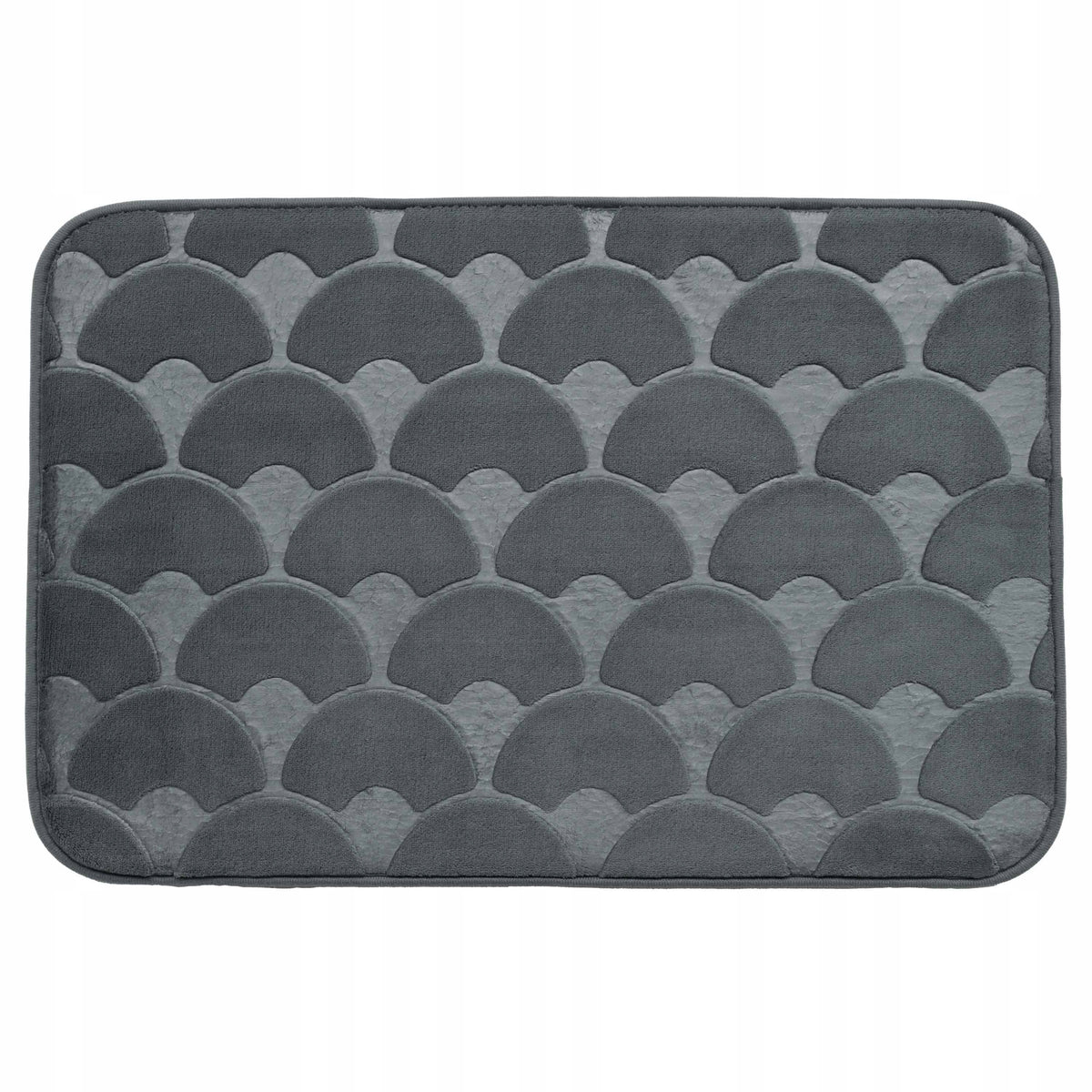 Bathroom Rug Non-slip Soft 40x60 cm Grey Durable Mat